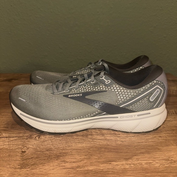 Brooks Mens Ghost 15 Gray‎ Mens Size 11 D Running Shoes Sneakers - Picture 5 of 11